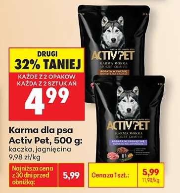 Karma dla psa Activ Pet, 500 g
