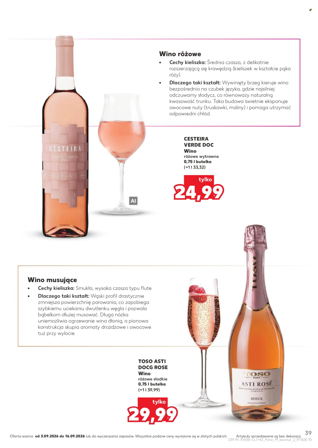 Gazetka Kaufland - 3.9.2026. - 16.9.2026.. Strona 39
