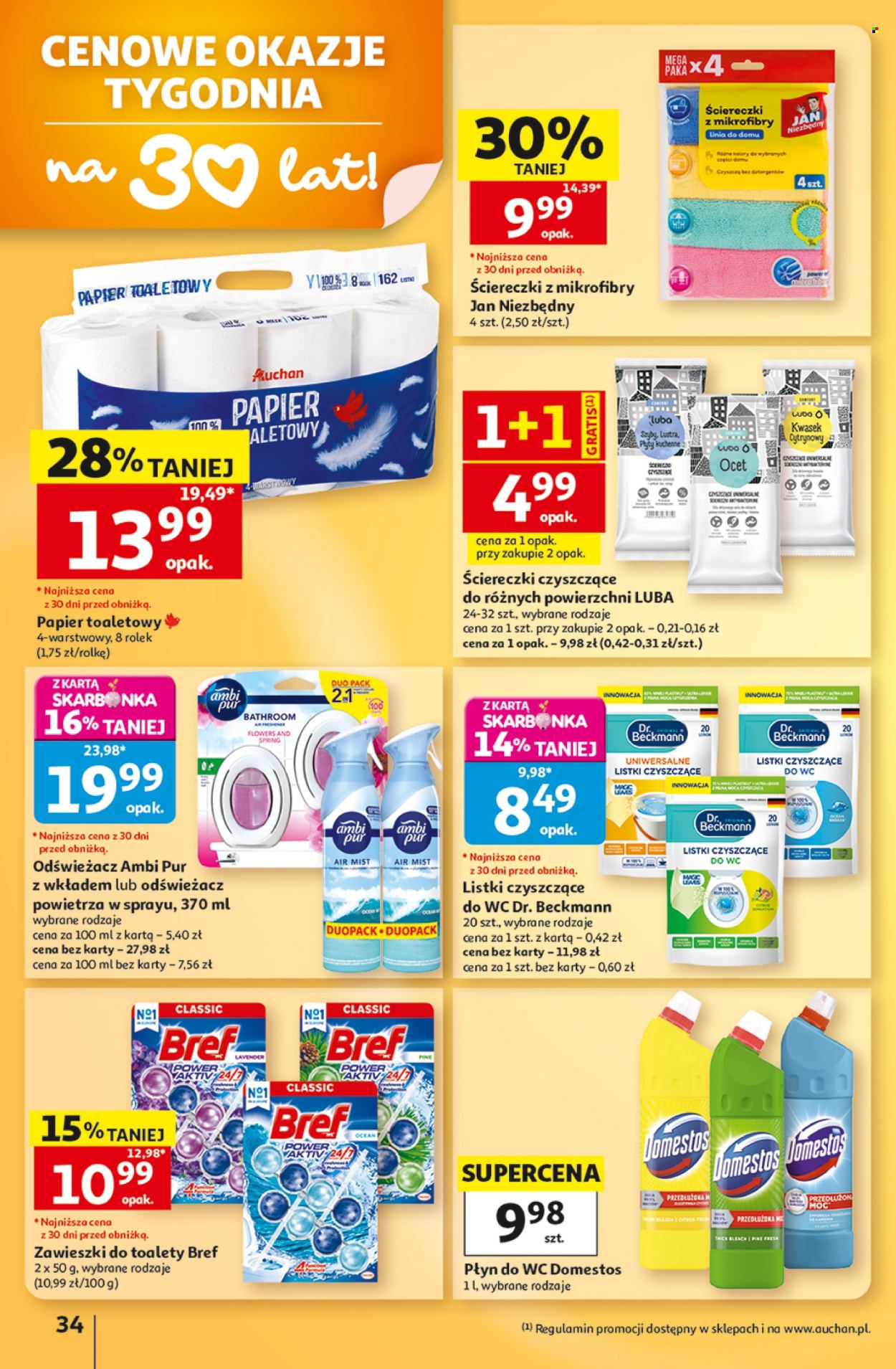 Gazetka Auchan - 3.9.2026. - 9.9.2026.. Strona 34