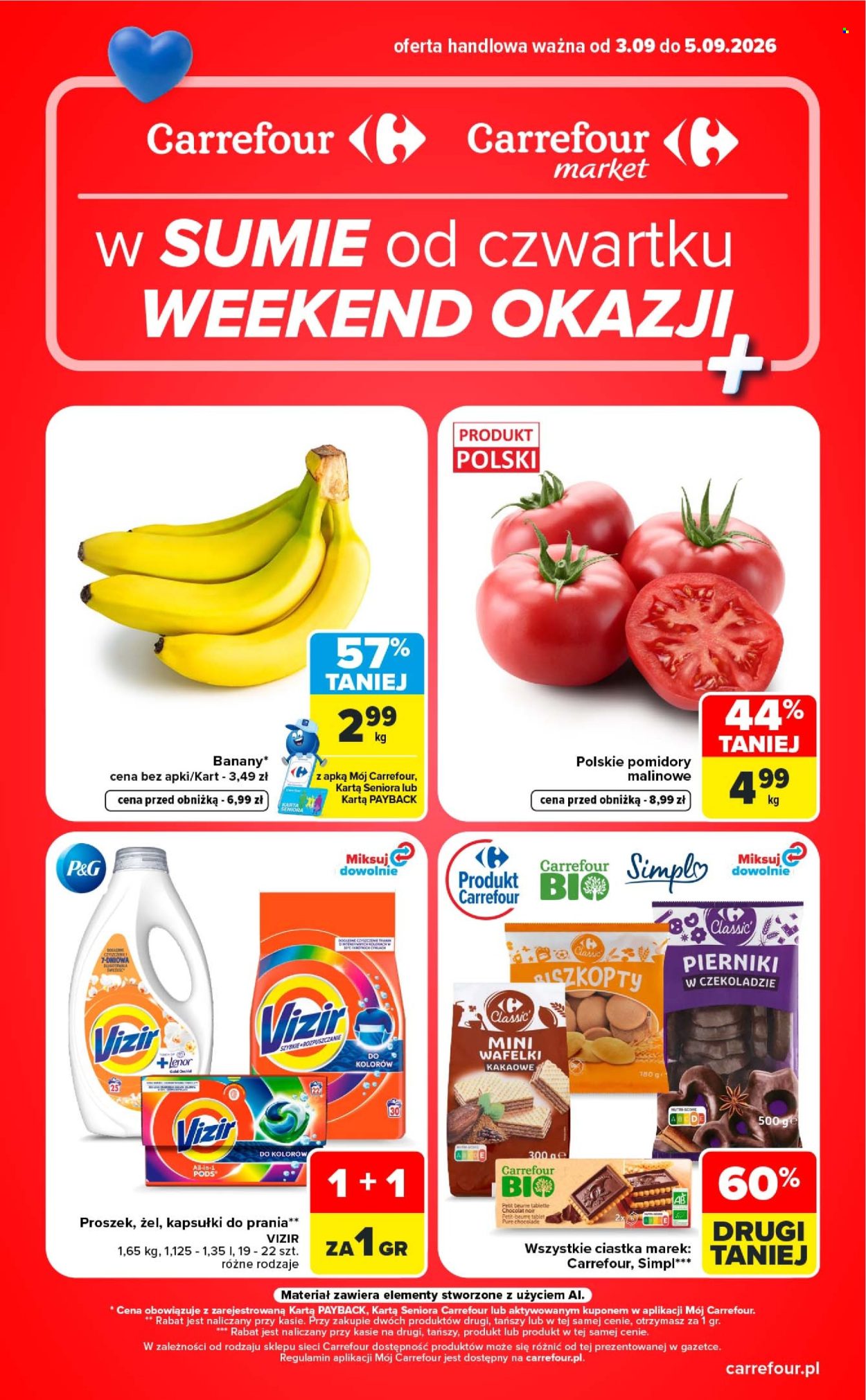 Gazetka Carrefour - 3.9.2026. - 5.9.2026.. Strona 1