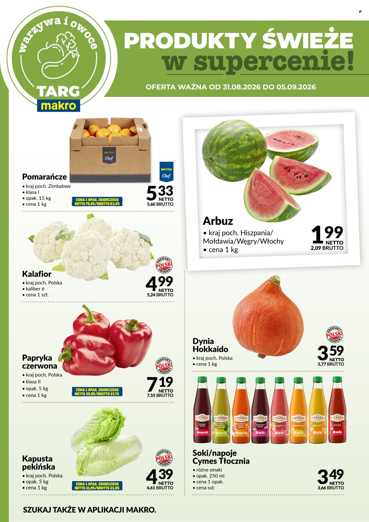 Gazetka Makro - 31.8.2026. - 5.9.2026.. Strona 5