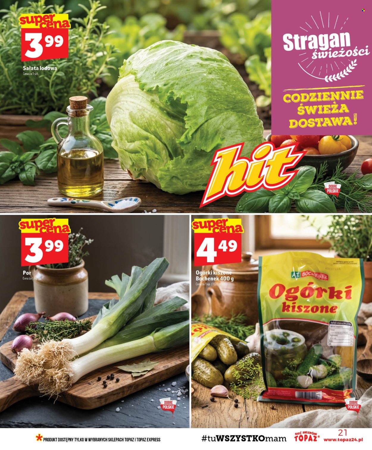 Gazetka Topaz - 3.9.2026. - 9.9.2026.. Strona 21