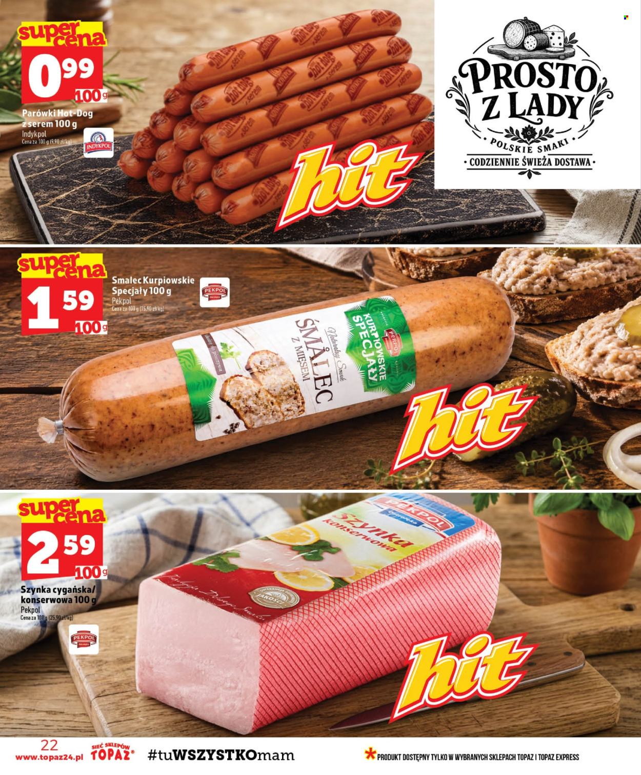 Gazetka Topaz - 3.9.2026. - 9.9.2026.. Strona 22