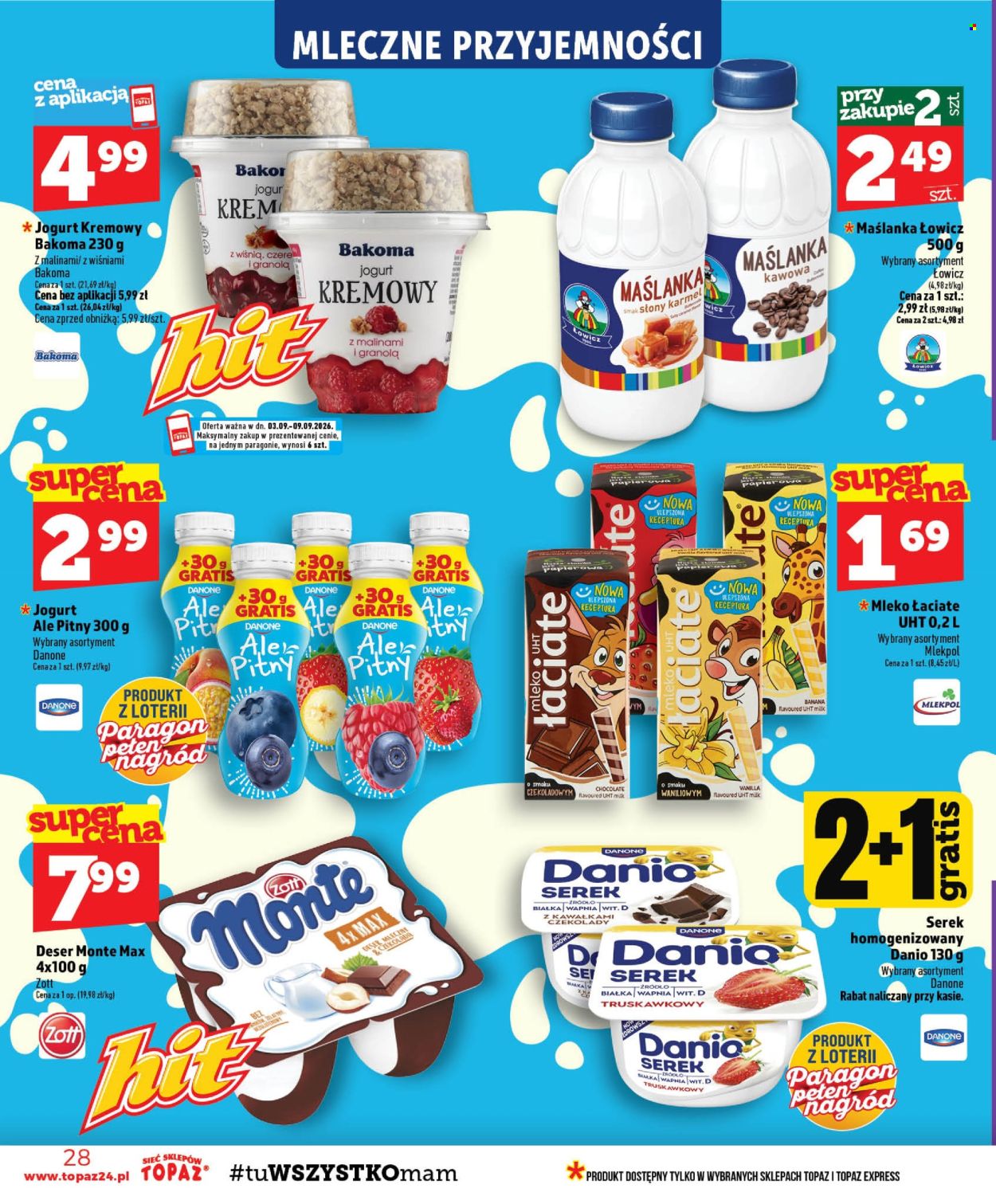Gazetka Topaz - 3.9.2026. - 9.9.2026.. Strona 28