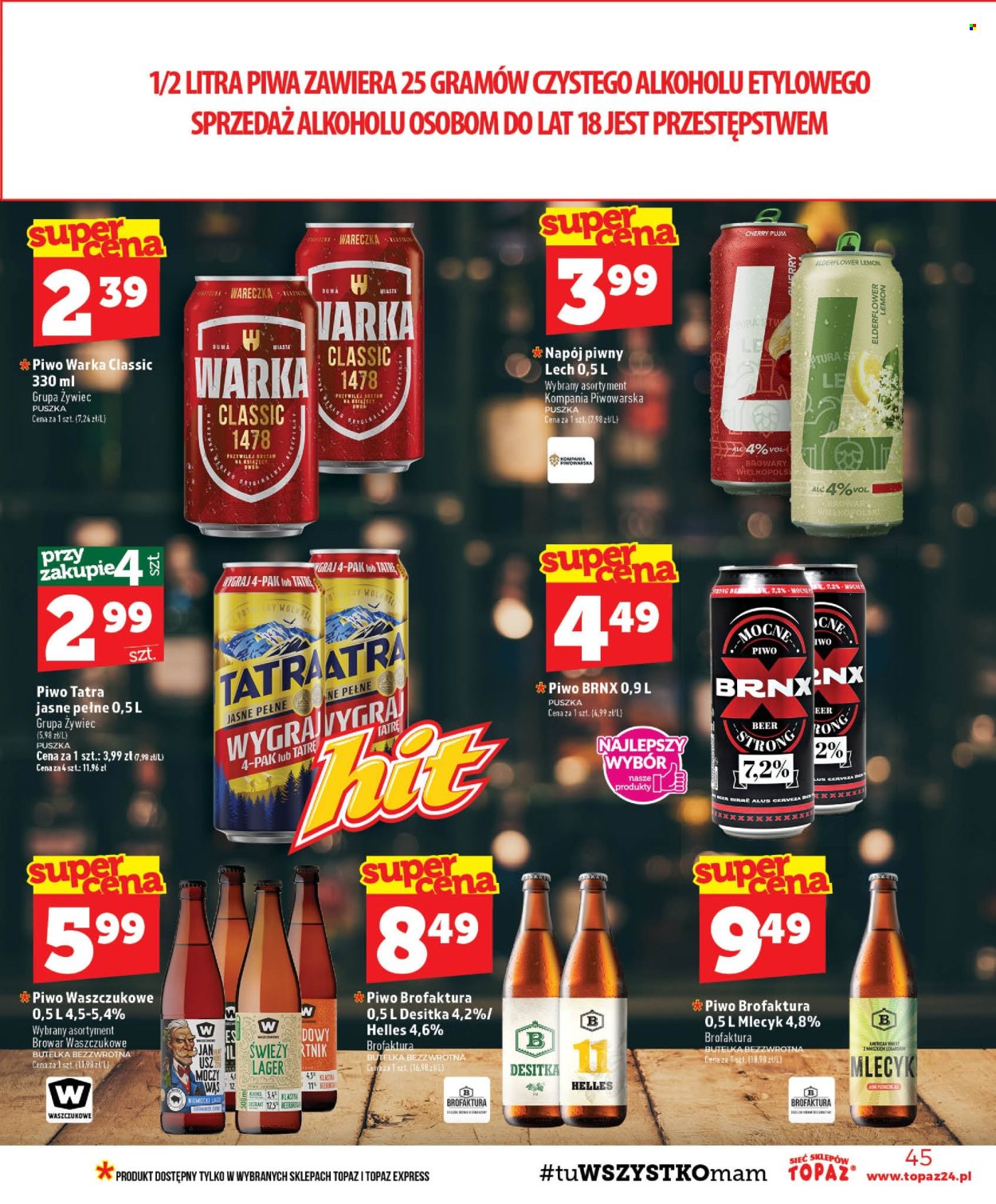 Gazetka Topaz - 3.9.2026. - 9.9.2026.. Strona 45