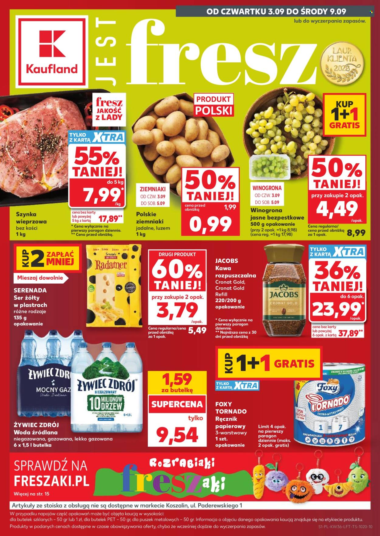 Gazetka Kaufland - 3.9.2026. - 9.9.2026.. Strona 1