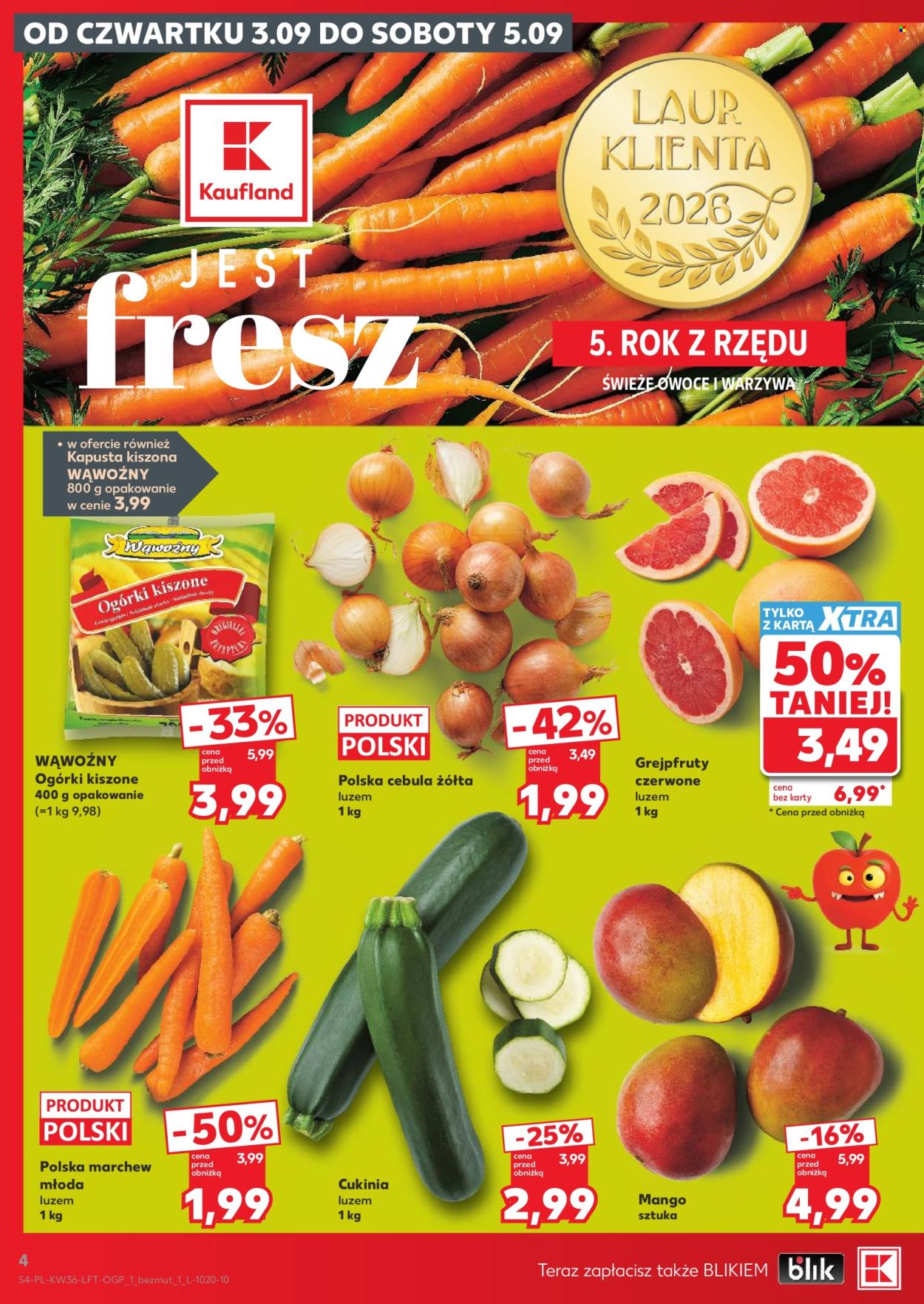 Gazetka Kaufland - 3.9.2026. - 9.9.2026.. Strona 4