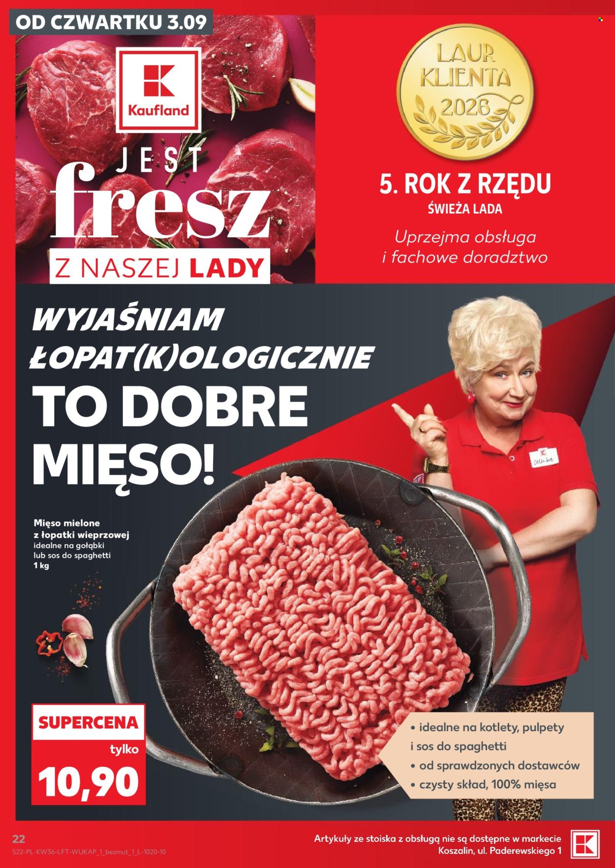 Gazetka Kaufland - 3.9.2026. - 9.9.2026.. Strona 22