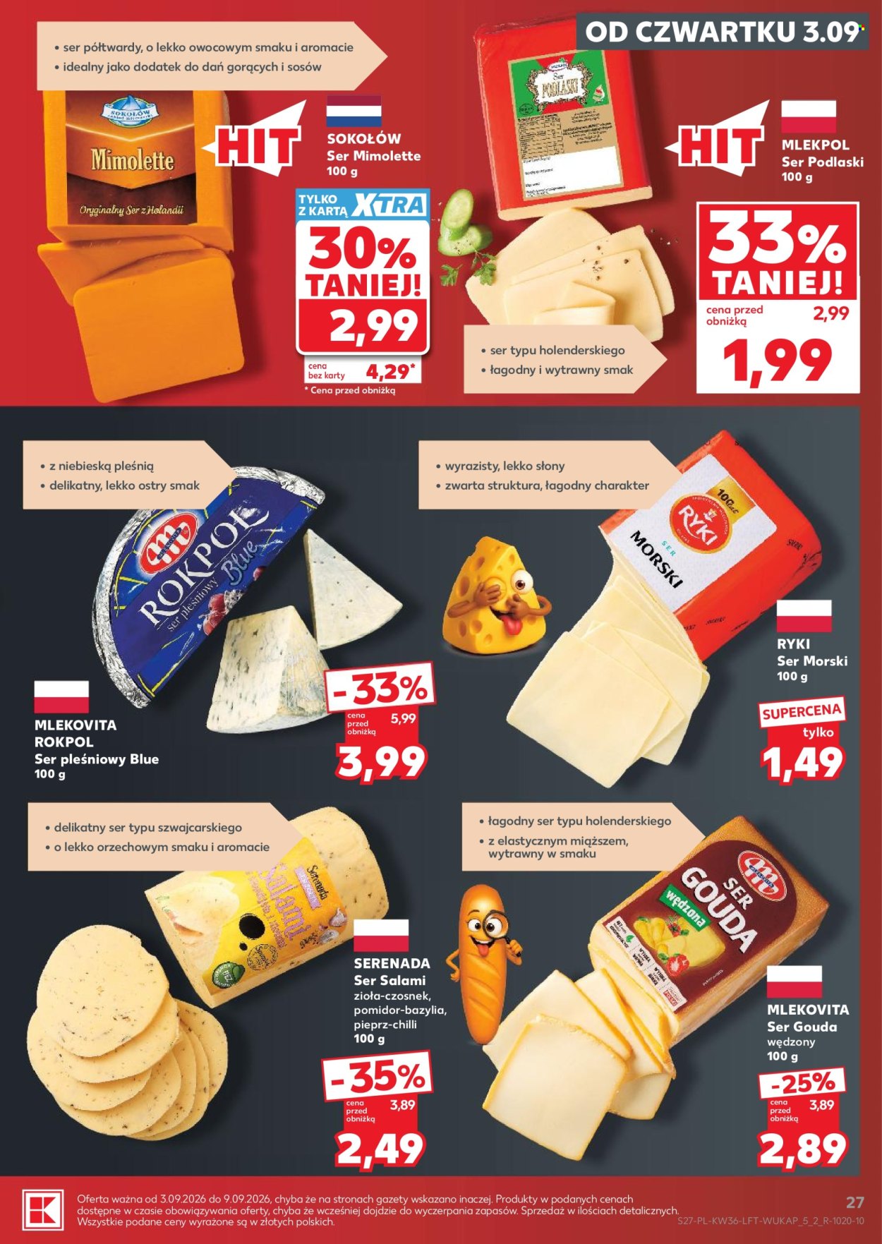 Gazetka Kaufland - 3.9.2026. - 9.9.2026.. Strona 27
