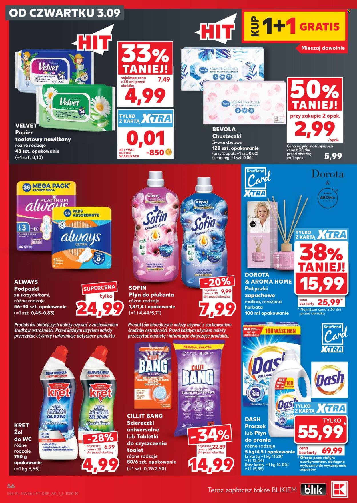 Gazetka Kaufland - 3.9.2026. - 9.9.2026.. Strona 56