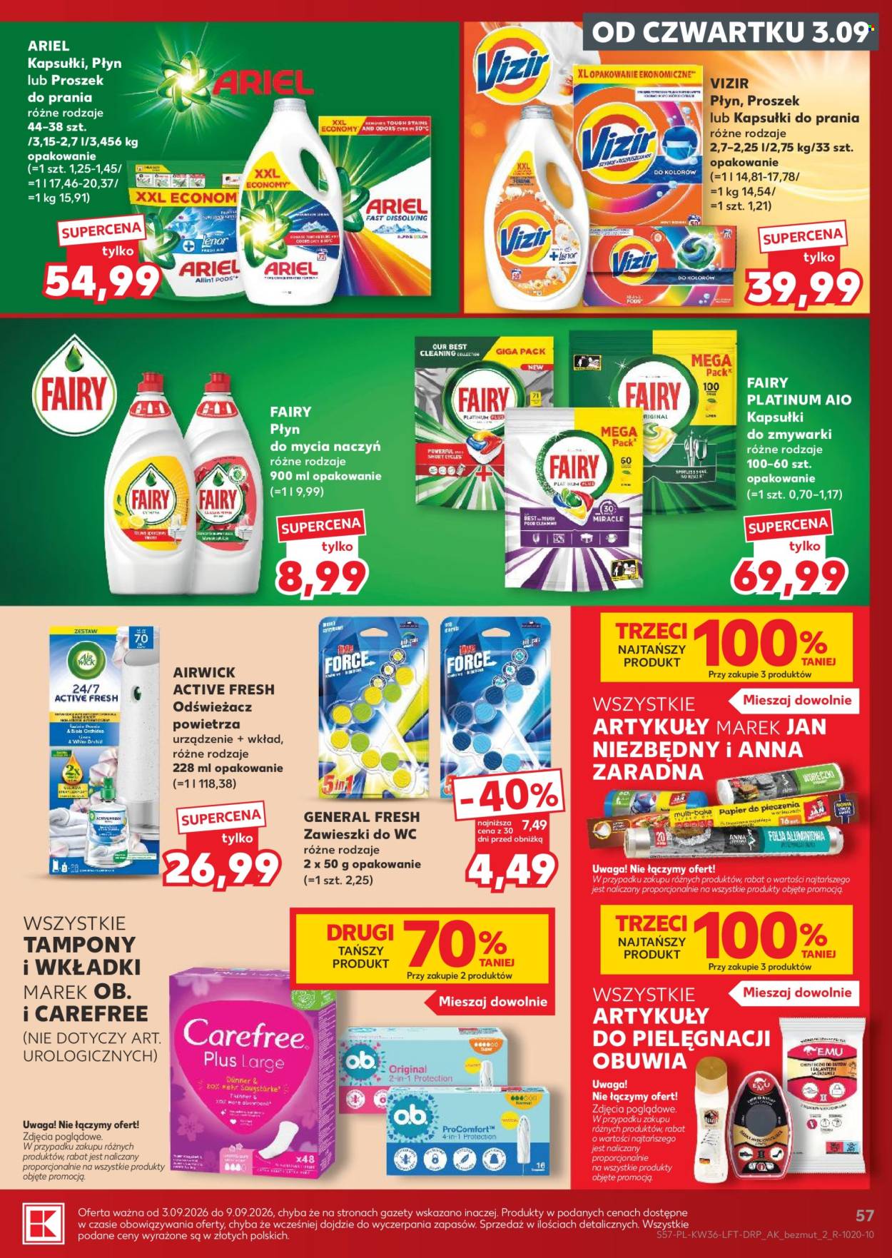 Gazetka Kaufland - 3.9.2026. - 9.9.2026.. Strona 57