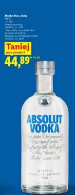 ABSOLUT BLUE Wódka