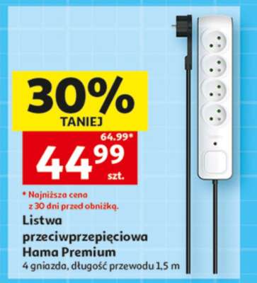 Listwa przeciwprzepięciowa Hama Premium