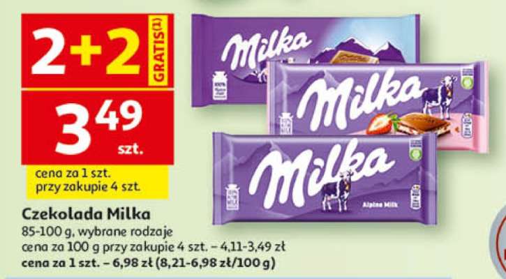 Czekolada MILKA