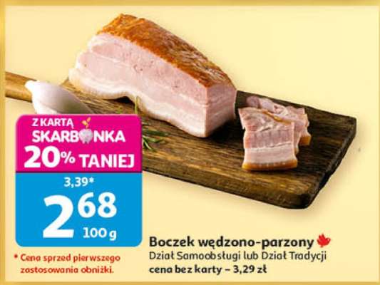 Boczek wędzono-parzony