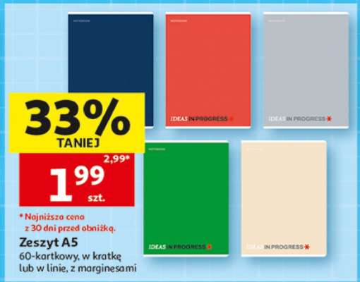 Zeszyt A5