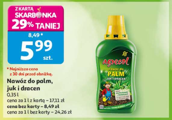agrecol nawóz do PALM JUK I DRACEN