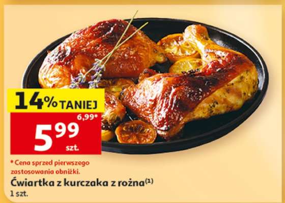 Ćwiartka z kurczaka z rożna