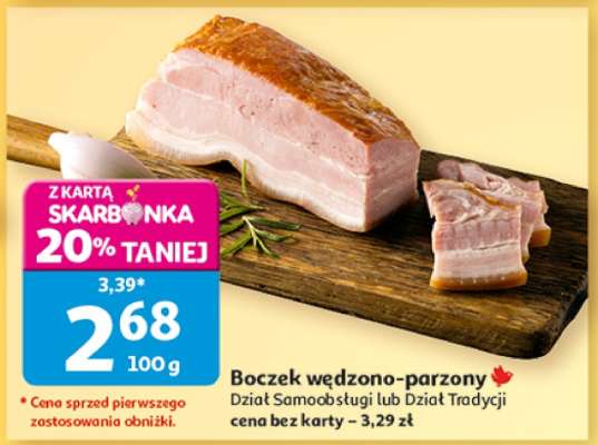 Boczek wędzono-parzony