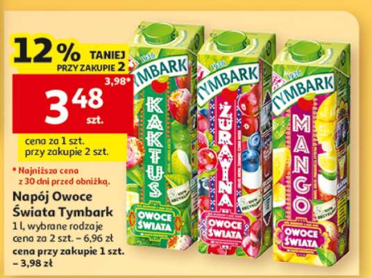 Napój Owoce Świata Tymbark