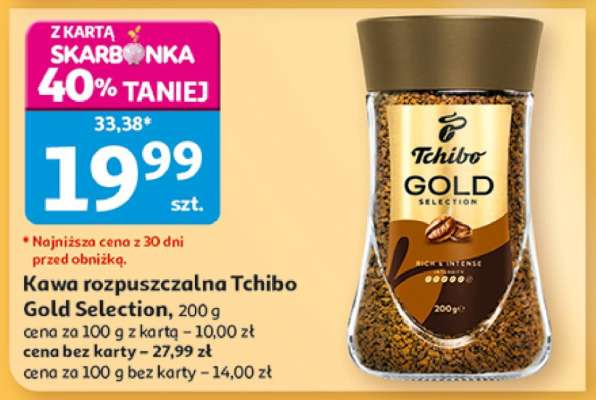 Kawa rozpuszczalna Tchibo Gold Selection