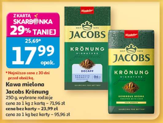 Kawa mielona JACOBS KRÖNUNG