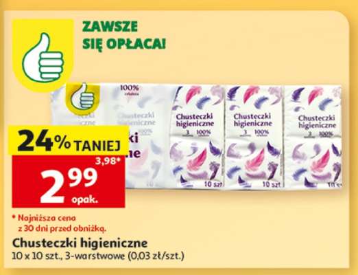 Chusteczki higieniczne