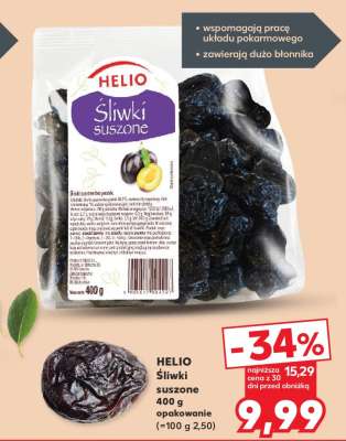 HELIO Śliwki suszone