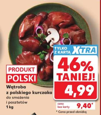 Wątroba z polskiego kurczaka