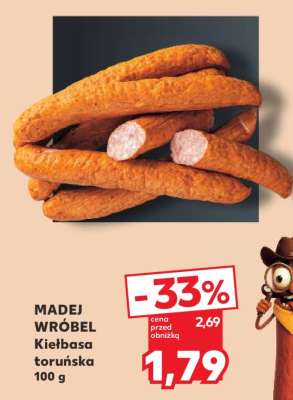 MADEJ WRÓBEL Kiełbasa toruńska 100 g
