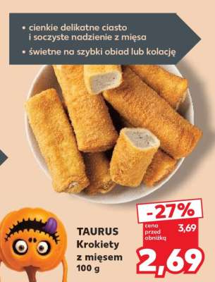 TAURUS Krokiety z mięsem 100 g