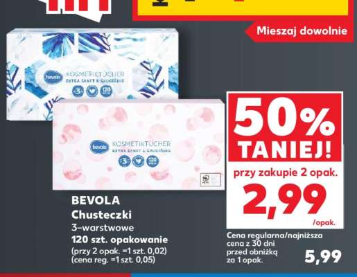 BEVOLA Chusteczki