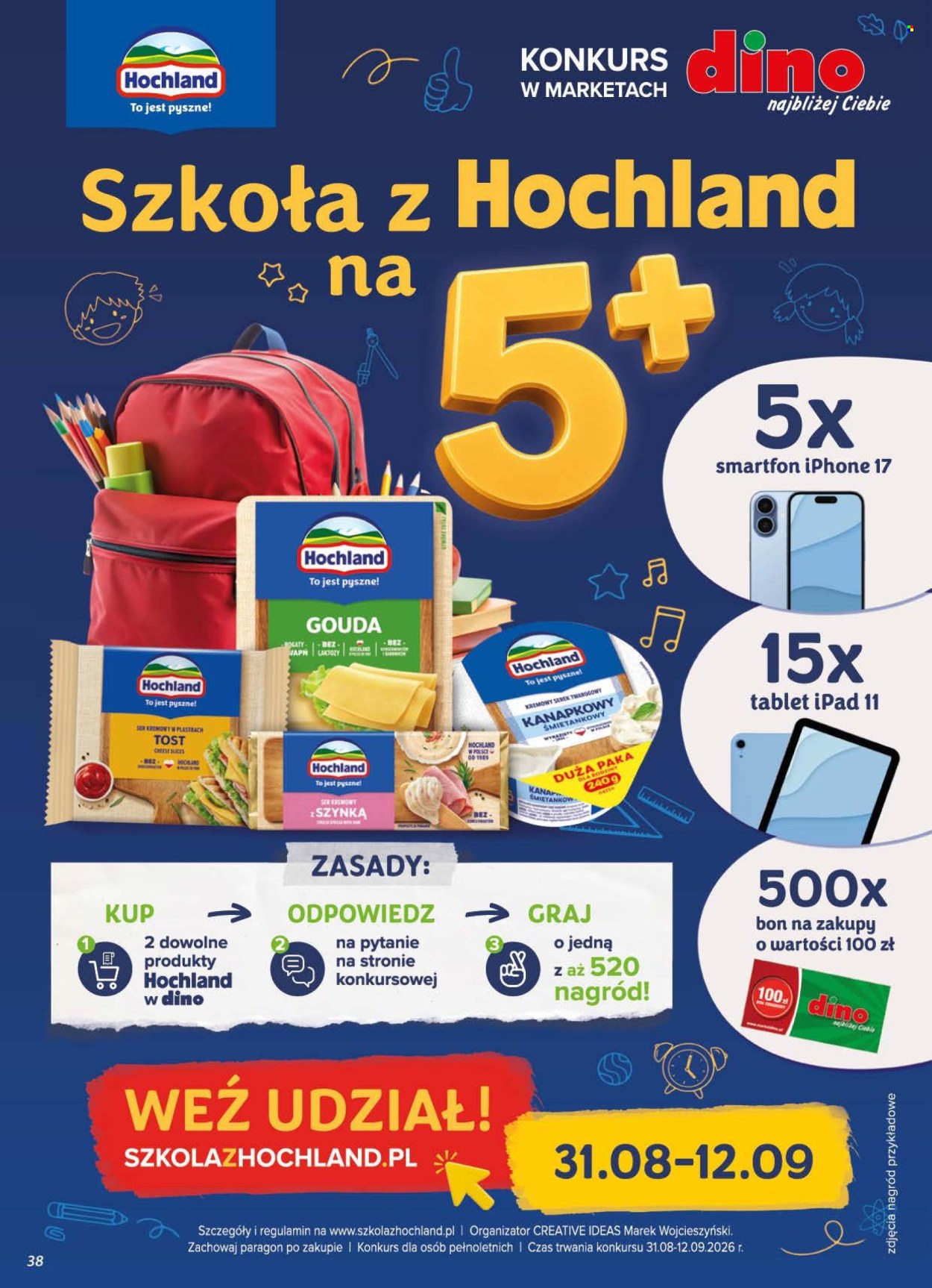 Gazetka Dino - 2.9.2026. - 8.9.2026.. Strona 38