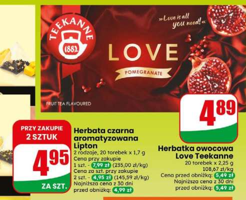Herbatka owocowa Love Teekanne