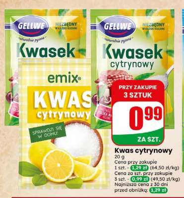 Kwas cytrynowy**