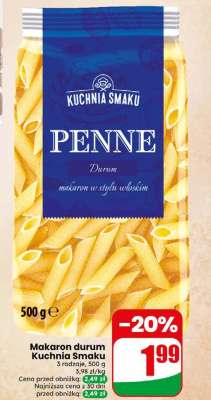 Makaron durum Kuchnia Smaku