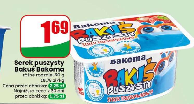 Serek puszysty Bakuś Bakoma