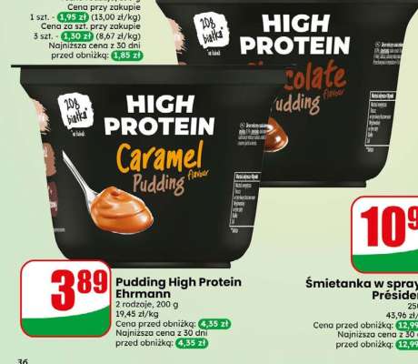 Pudding high protein Ehrmann