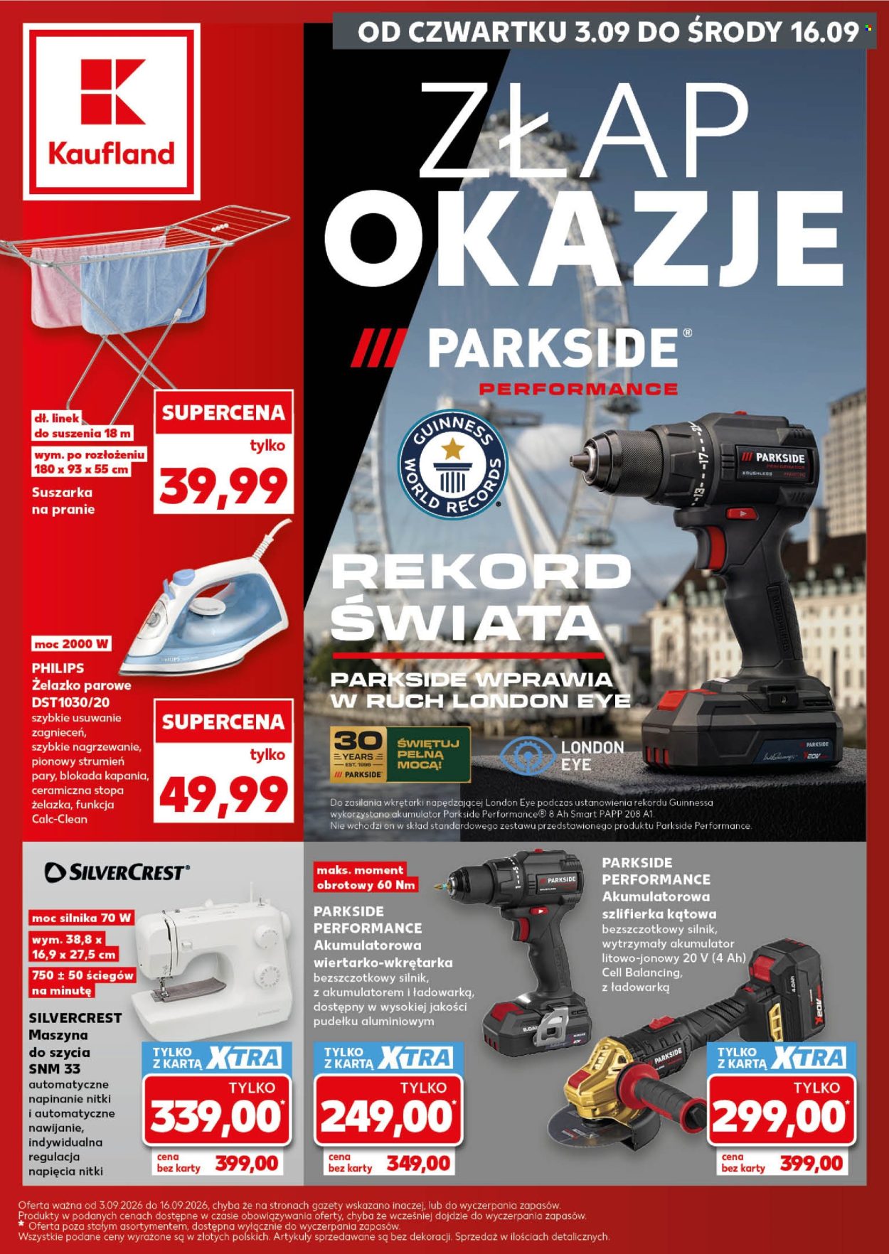 Gazetka Kaufland - 3.9.2026. - 16.9.2026.. Strona 1