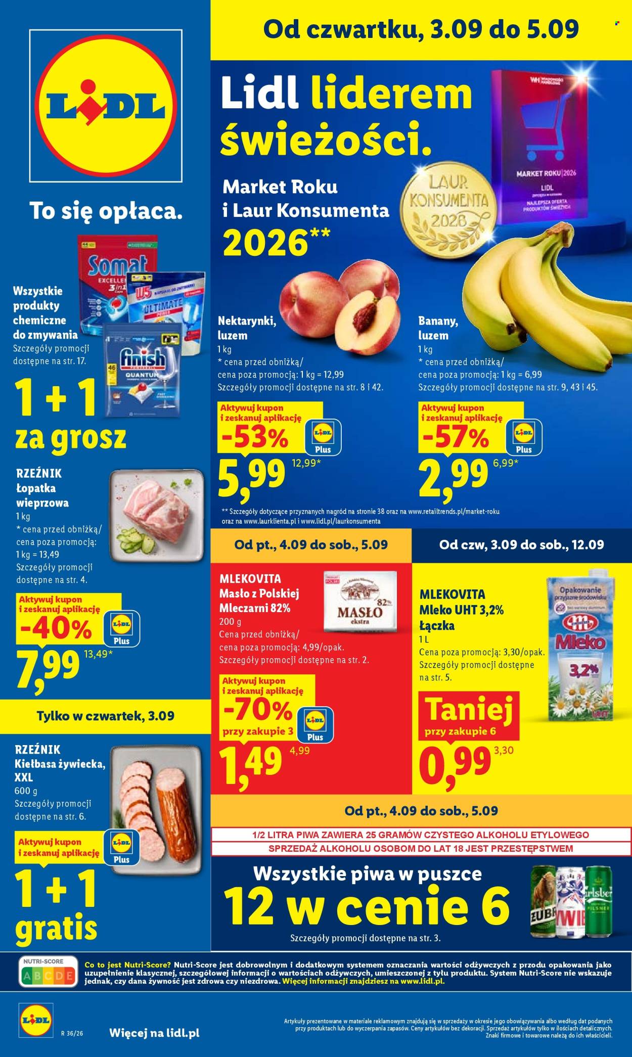 Gazetka Lidl - 3.9.2026. - 5.9.2026.. Strona 1