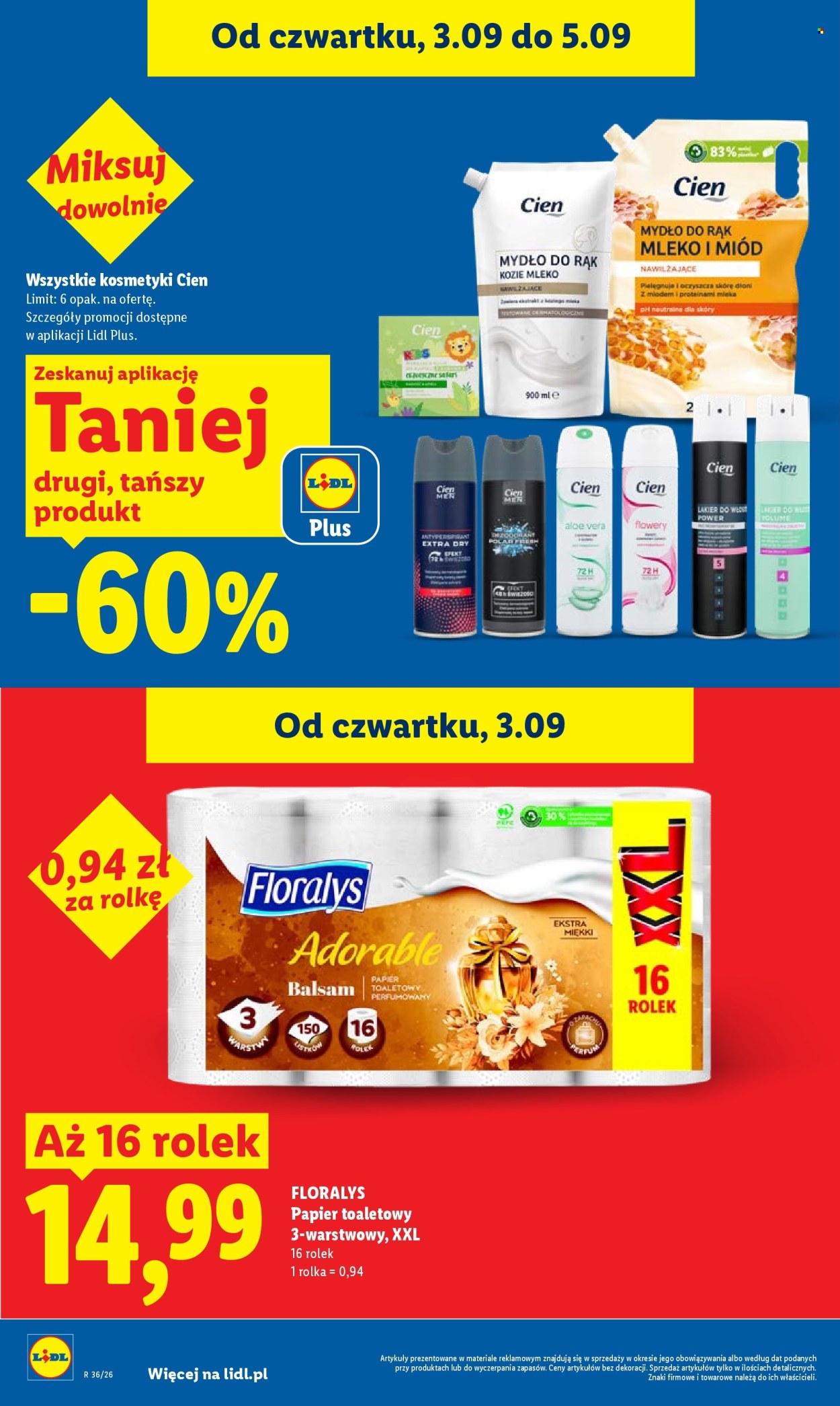 Gazetka Lidl - 3.9.2026. - 5.9.2026.. Strona 16