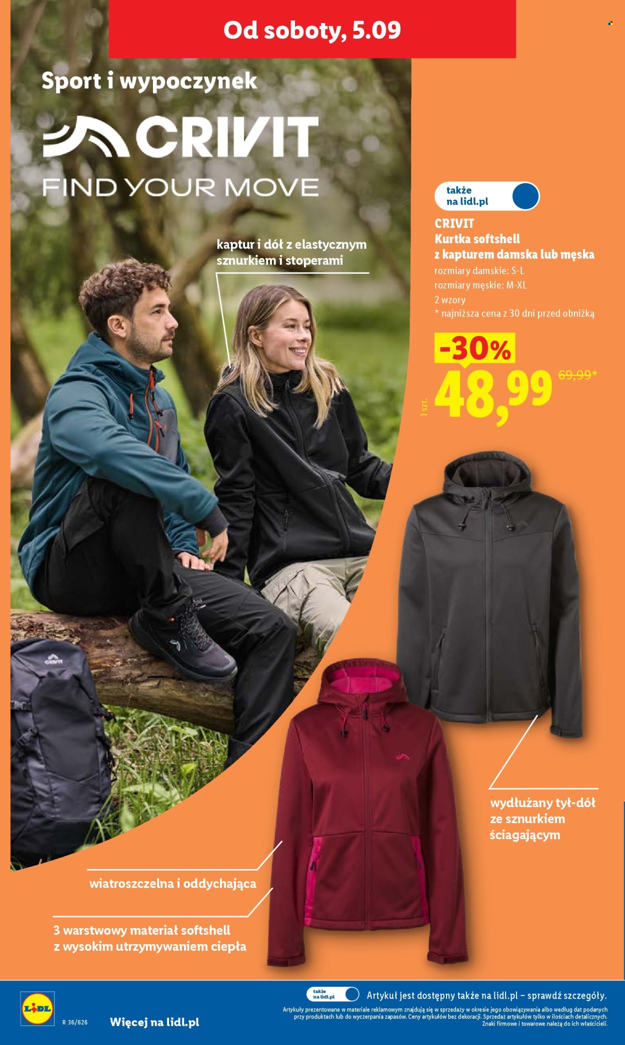 Gazetka Lidl - 3.9.2026. - 5.9.2026.. Strona 36