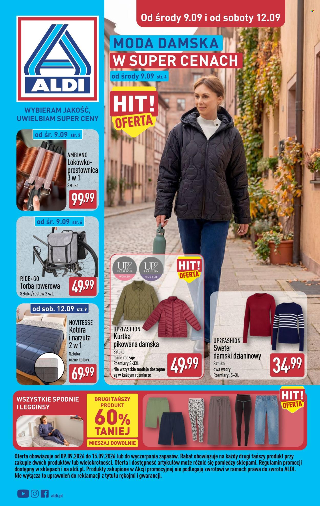Gazetka ALDI - 9.9.2026. - 12.9.2026.. Strona 1
