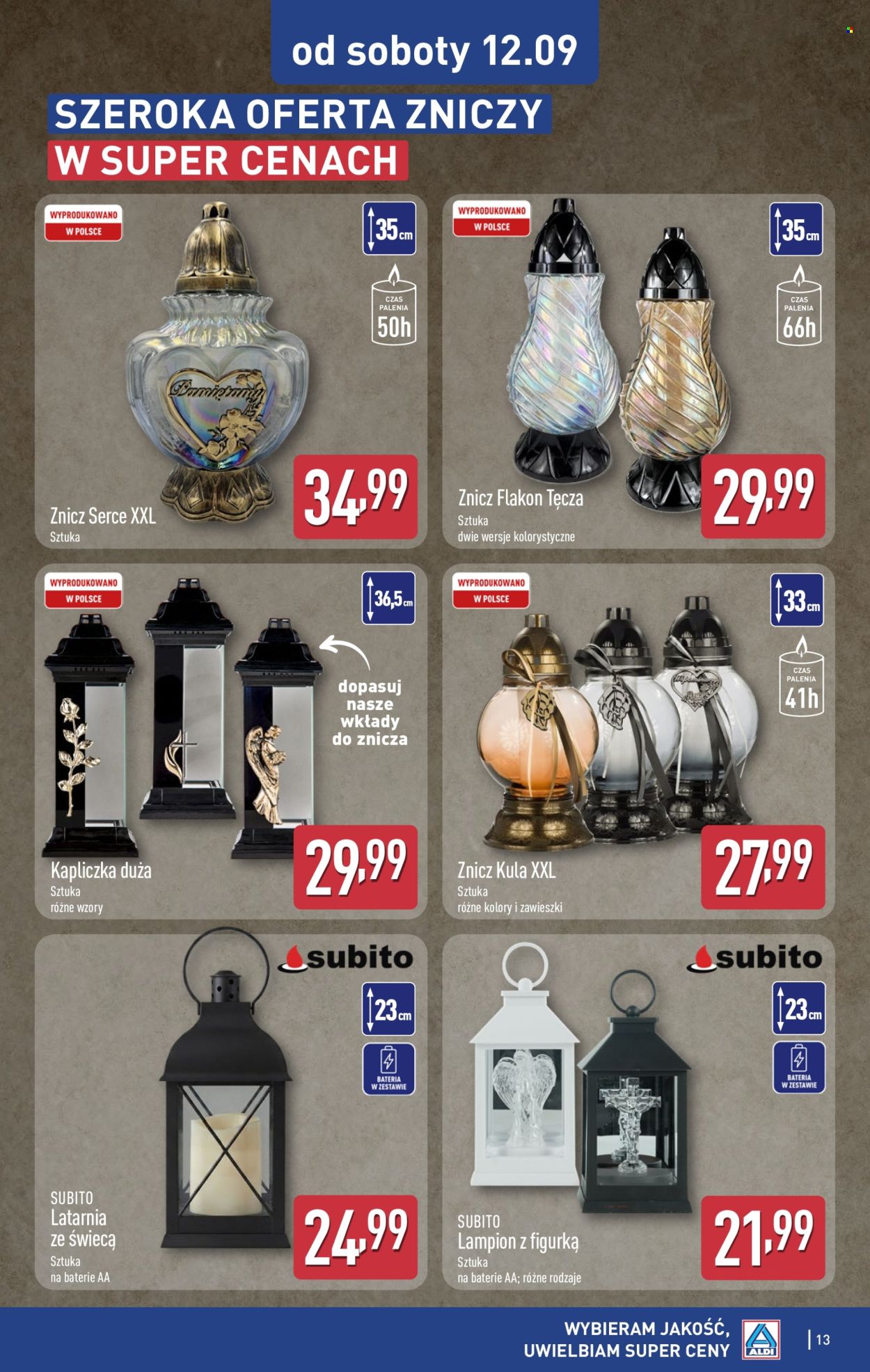 Gazetka ALDI - 9.9.2026. - 12.9.2026.. Strona 13