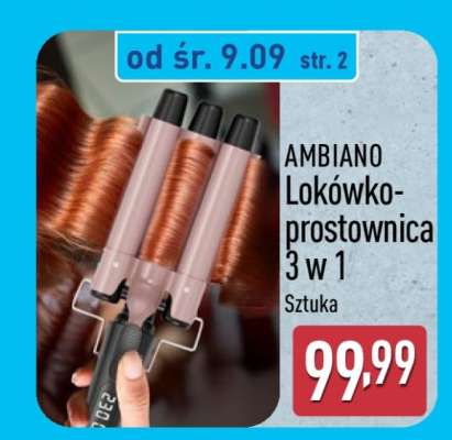 AMBIANO Lokówko-prostownica 3 w 1