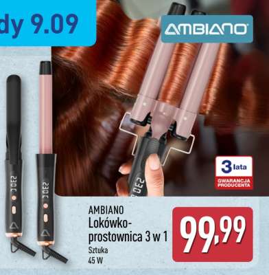 AMBIANO Lokówko-prostownica 3 w 1