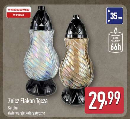 Znicz Flakon Tęcza
