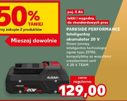 PARKSIDE PERFORMANCE Inteligentny akumulator 20 V