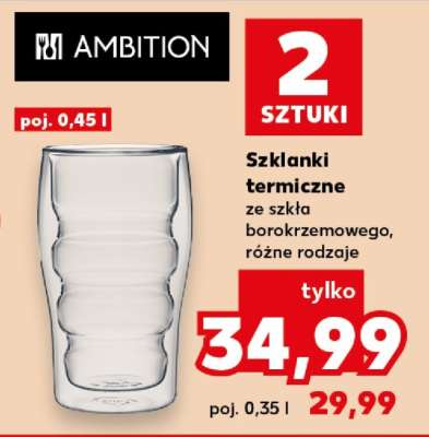 Szklanki termiczne