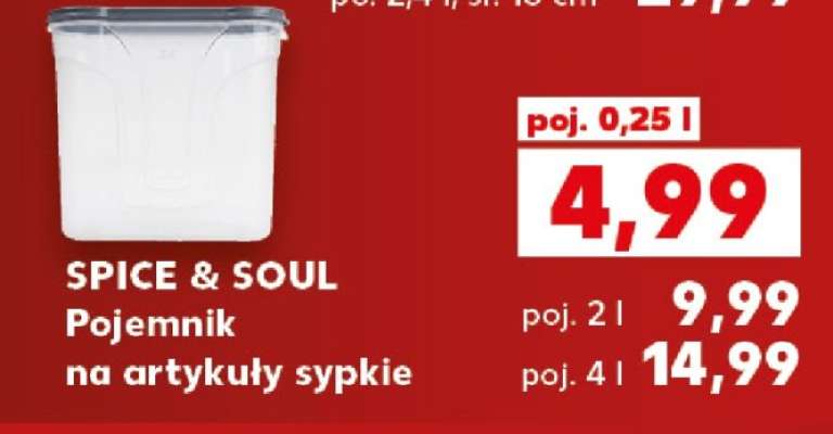 SPICE & SOUL Pojemnik na artykuły sypkie